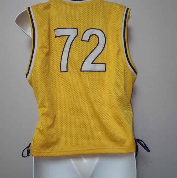 Regal Los Angeles Lakers #72 Sleeveless Jersey Top 3X - Picture 2 of 6